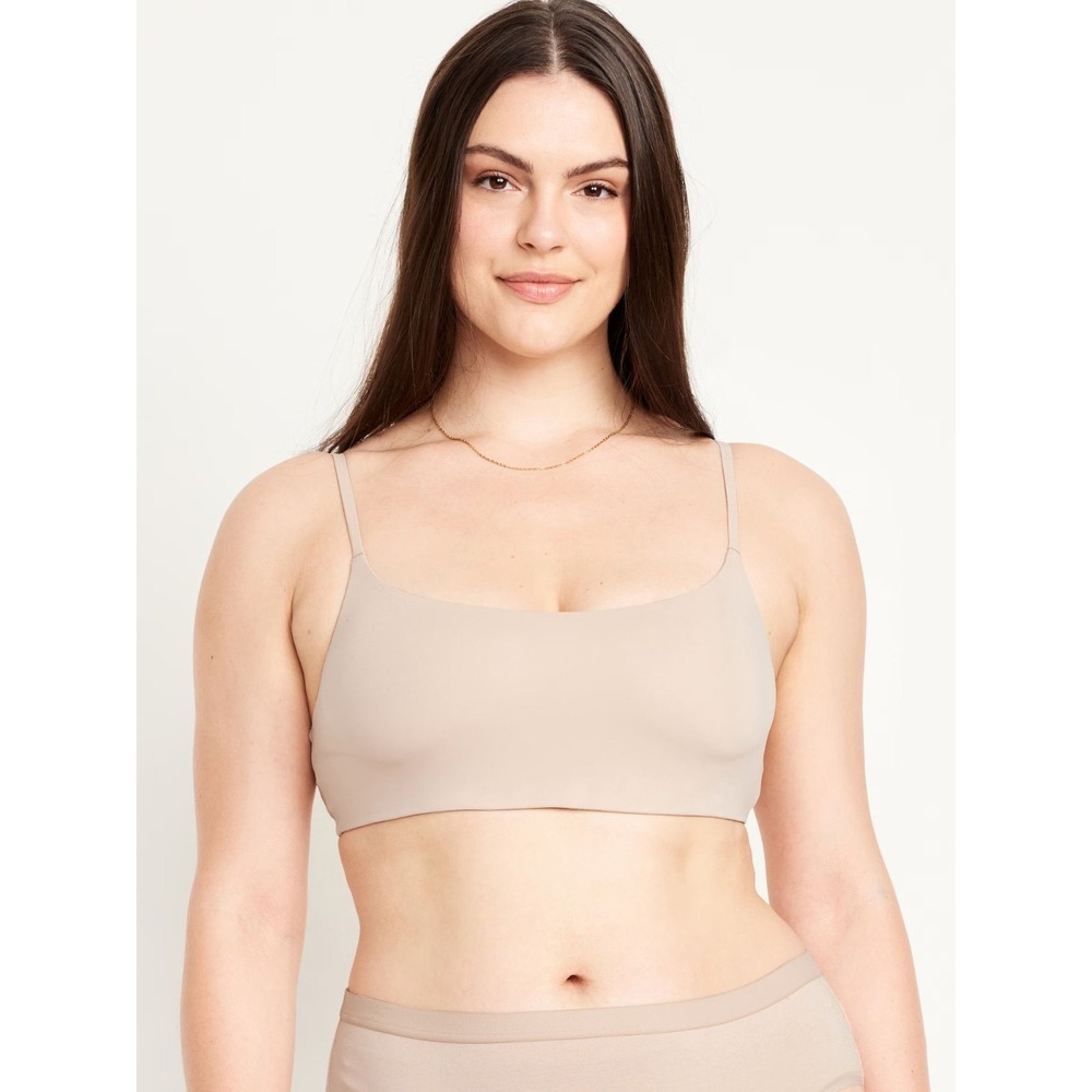 Old Navy Women's No-Show Bralette - Frappe - Medium - #486608 - Picture 2 of 3